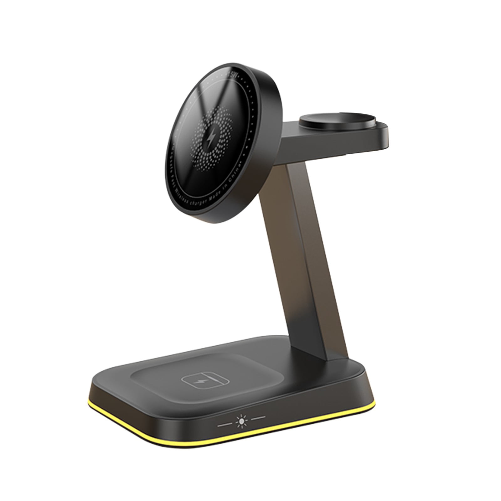 Wireless Phone Charger Three in One Wireless Charger for Fast Charging 15W Mobile Phone Vertical Wireless Charging Magnetic Phone Charger