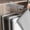 Grey, variant on Dvkptbk Storage Household Pull-Out Slide Rail Pants Rack Wardrobe Storage Saves Space without Punching Installation Pants Rack Telescopic Bracket with Adhesive 10Ml Home Essentials