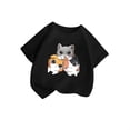 thumbnail image 2 of Girls Ruffle Long Sleeve Shirt Long Sleeve Thermal Shirt Girls 2t Girls Cat Top Kids Long Sleeve Tops Packs Shorts for Girls Size 6 Cat And Tops Girls 2t Long Sleeve Shirts Girls, 2 of 3