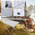 thumbnail image 3 of Outdoor Table, Outdoor Foldable Table Easy To Installation - Can Finish The Assembly Process In A Minute  For Camping Hiking, Picnic For Fishing Garden Barbecue, 3 of 8