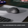 thumbnail image 4 of Logitech Signature M650 L Full Size Wireless Mouse - For Large Sized Hands, Graphite, 4 of 9