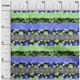 thumbnail image 2 of oneOone Cotton Poplin Black Fabric Floral Sewing Craft Projects Fabric Prints By Yard 56 Inch Wide, 2 of 5