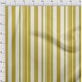 thumbnail image 4 of oneOone Georgette Viscose Olive Green Fabric Stripes Craft Projects Decor Fabric Printed By The Yard 42 Inch Wide, 4 of 4
