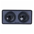 thumbnail image 3 of Memphis Audio PRXE12D2 Power Reference 2-Ohm Dual 12” Loaded Subwoofer Enclosure, 3 of 4