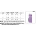 thumbnail image 2 of Women Hollow Out Dress Solid Color Halter Neck Backless Short Skirt, 2 of 4