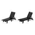 thumbnail image 1 of Paradise réglable Adirondack Plastic Chaises d'extérieur (Lot de 2), 1 of 9