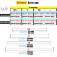 thumbnail image 4 of ALMNVO Solo Loop Strap for Apple Watch Band 44mm 40mm 38mm 42mm Elastic Belt Silicone Bracelet Replacement Wristband Iwatch Series 6 5 4 3 SE 7 45mm 41mm, 4 of 6