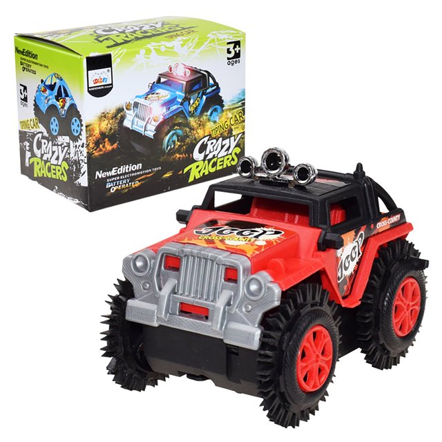 Dvkptbk Benne Basculante Double Face Seau Télécommandé Voiture Cascade Jouets Électriques Voiture