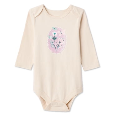 Cache-couche à manches longues George pour bébés filles