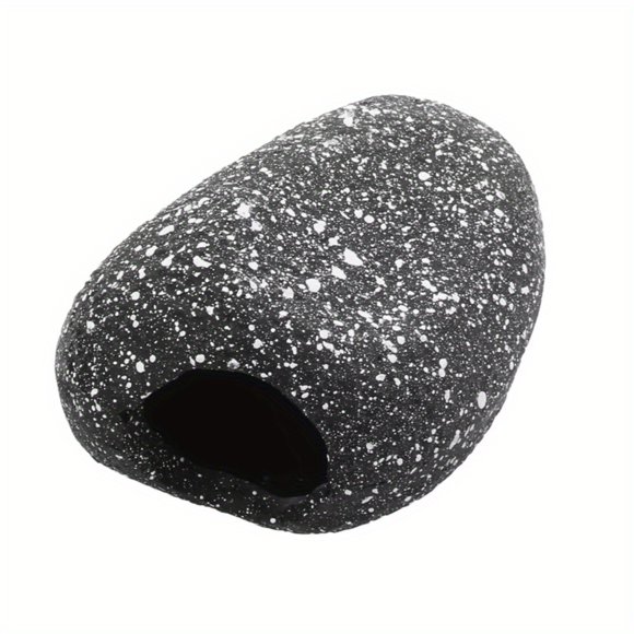 HLONK 1pc Aquarium Cichlid Stone Cave - Multi-Size Natural Rock Shelter for Fish & Shrimp Water Filtration & Hiding House Realistic Decor for Freshwater/Saltwater Fish Tanks & Ponds