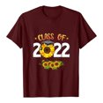 thumbnail image 1 of Pompotops Pull-over Femme à Manches Courtes Casual Letterprint, 1 of 5