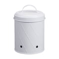 thumbnail image 1 of Tumotour Mesh Fruit Vegetable Bucket Kitchen Potato Onions Garlic Storage Bucket Potato Storage Jar Metal Bucket With Lid, 1 of 6