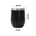 thumbnail image 3 of Birdeem Gobelet Isotherme en Acier Inoxydable 12Oz – Conception Compacte en Forme de U, Scellé sous Vide pour Bière, Café et Boissons Froides, 3 of 6