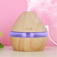 thumbnail image 4 of Aromatherapy Diffuser with Essential Oils Usb Wood Grain Essential Oil Diffuser Led Aromatherapy Humidifier Atomizer Humidifier with Essential Oil Diffuser, 4 of 9