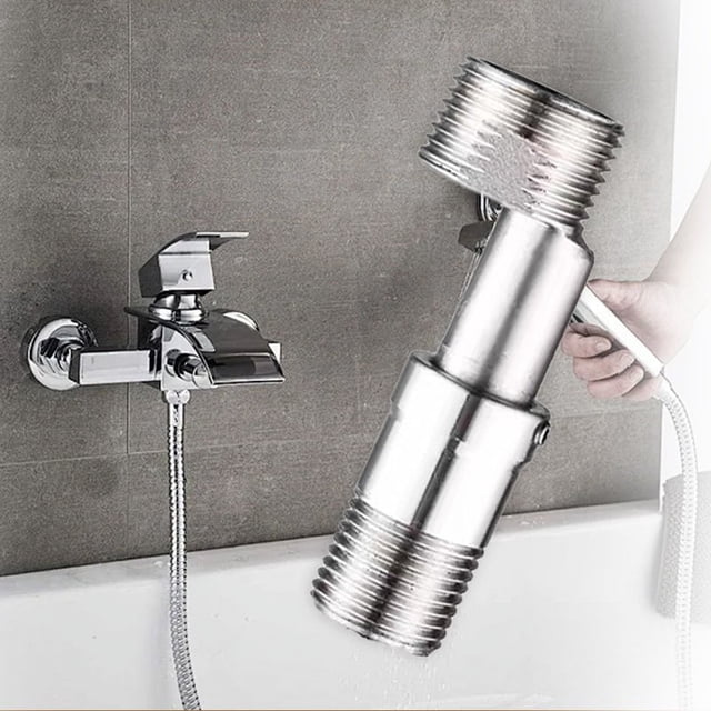 Extendable Nipple Shower Head, Thermostatic Installation, Adjustable Flow, Chrome Finish, for Home Bathroom, Smart Temperature Control, Universal Fit, High-Pressure Sprayer Hzhnb Check it out