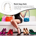 thumbnail image 4 of Chaîne de Sac en Résine Chaîne de Sac Rétro Chaîne de Sac Unique Remplacement de Sac à Main Accessoire de Sac à Chaîne, 4 of 7