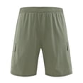 thumbnail image 3 of FAIWAD Men Lightweight Quick Dry Shorts Athletic Running with Pockets Elastic Waist Drawstring Gym Short Pants, 3 of 4