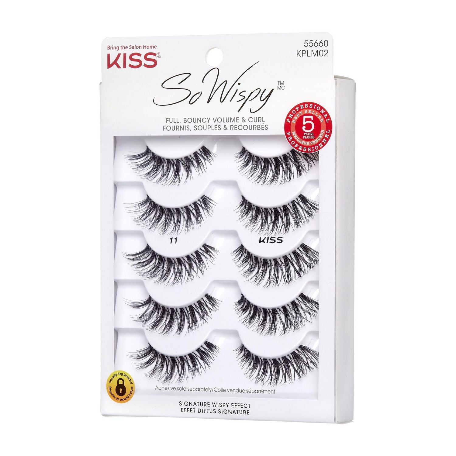 KISS : Faux cils Ever Ez - Multi-emballage - 11