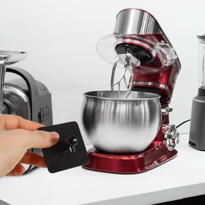 LOLIPPYY Stand Mixer Attachment Holders 1Set Compact Black for Kitchen Tools and Mixers