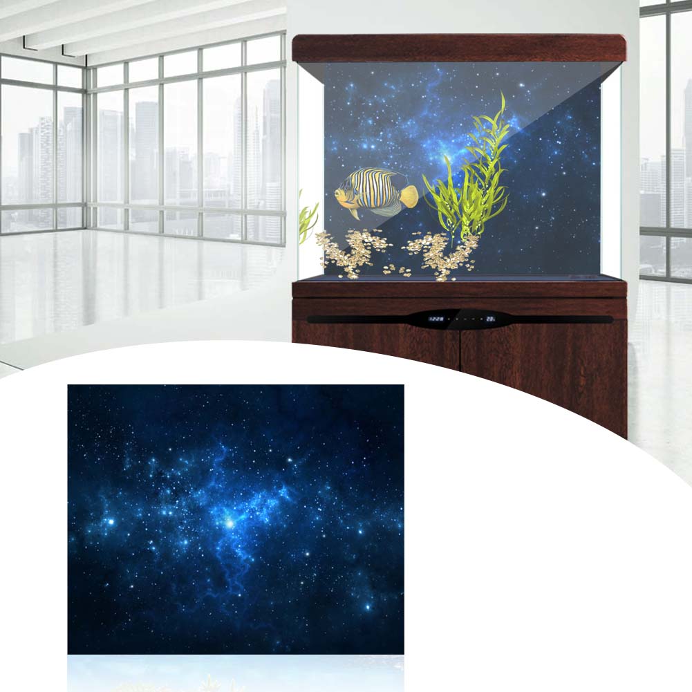 Backdrop Decoration Paper Fish Tank Poster, Fish Tank Decoration Poster, Fish Tank Decor Paper For Aquarium Fish Tank