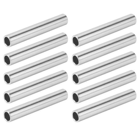 Aluminum Tubing, Straight Metal Pipe 10Pcs Sturdy For DIY