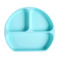 thumbnail image 1 of Mistaha Silicone Baby Plates Unbreakable Divided Suction Plate for Rice Fruits Snacks Highchair Camp, 1 of 8