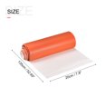 thumbnail image 2 of Unique Bargains Smooth Solid Color Faux Leather Sheets, PU Leather for DIY 20 x 135cm Orange, 2 of 4