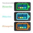 thumbnail image 2 of TFixol Moniteur de Batterie Multifonction CC 8-100V pour LiFePO4 et Piles au Lithium Ternaires, Réglages de Tension Ajustables, Conception Anti-Éclaboussures, Options Vert/bleu/orange, 2 of 6