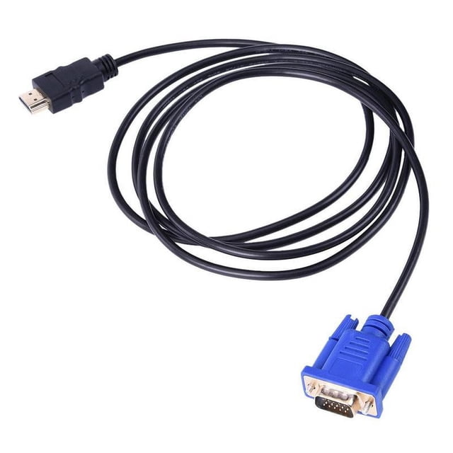HD Cable 1080P Stable Transmission Hdmi to Vga Cable Fire-proof G5F7