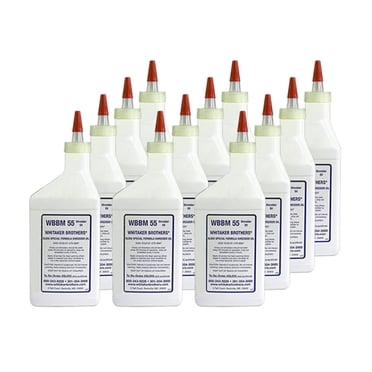 Whitaker Brothers 12 Pints of Paper Shredder Oil (case of 12 x 1 Pint Bottles)