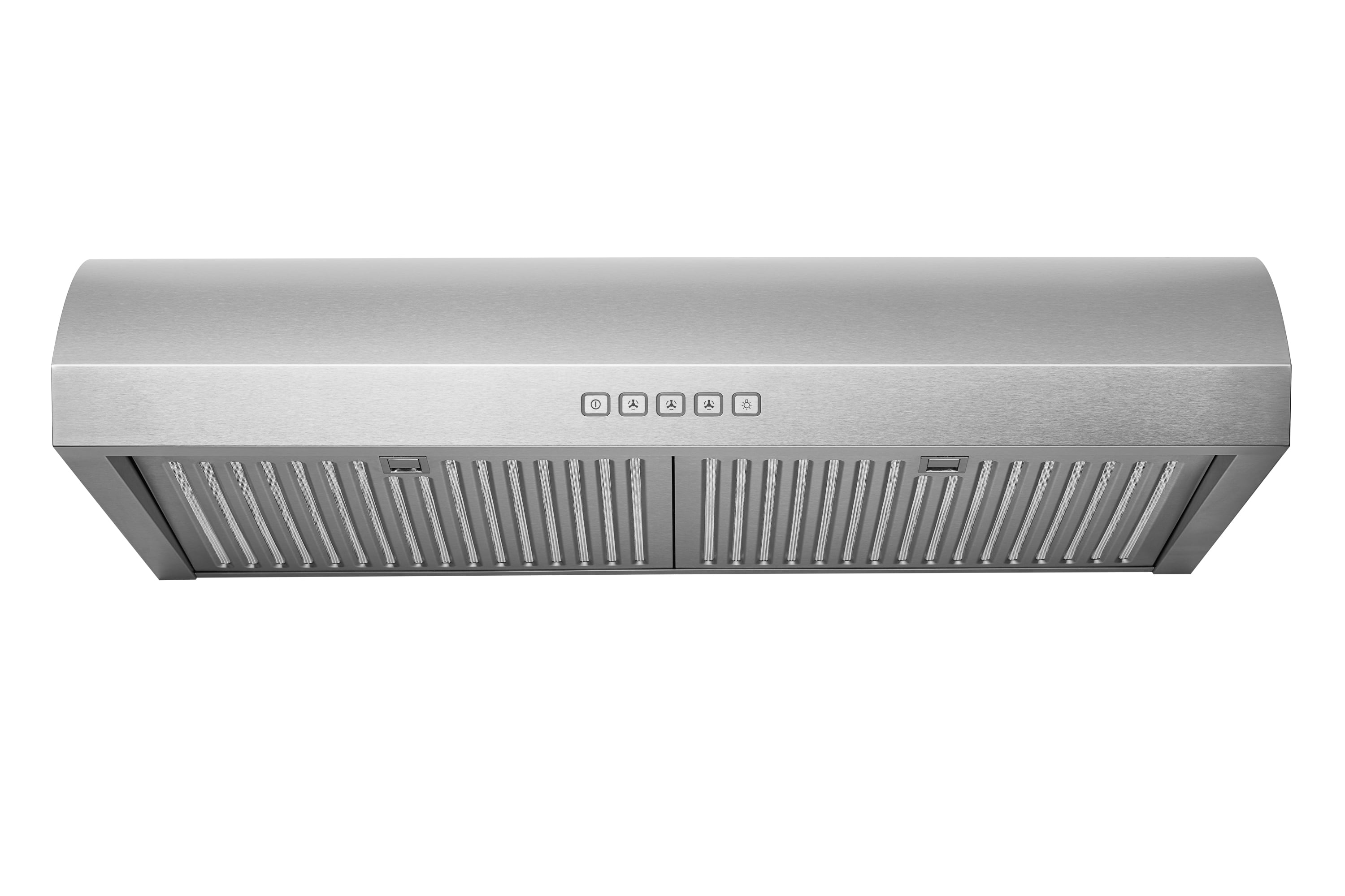 Hauslane | Chef Series 30" B018 Convertible Under Cabinet Range Hood | Minimalist Design with 3-Way Venting, 250 CFM, Aluminum Filters, LED Lamps, Perfect as Ductles