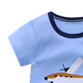 thumbnail image 4 of LSLJS Toddler Baby Boy Clothes Cartoon Print Pattern Short Sleeve Tops+ Casual Shorts Summer Outfits Set, 4 of 8