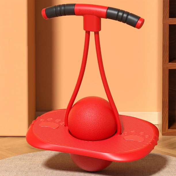 Ballon Sauteur Avec Poignée – Capacité 100 Kg, équilibre Et Fitness, Pogo Stick Pour Adulte Et Enfant – Bleu