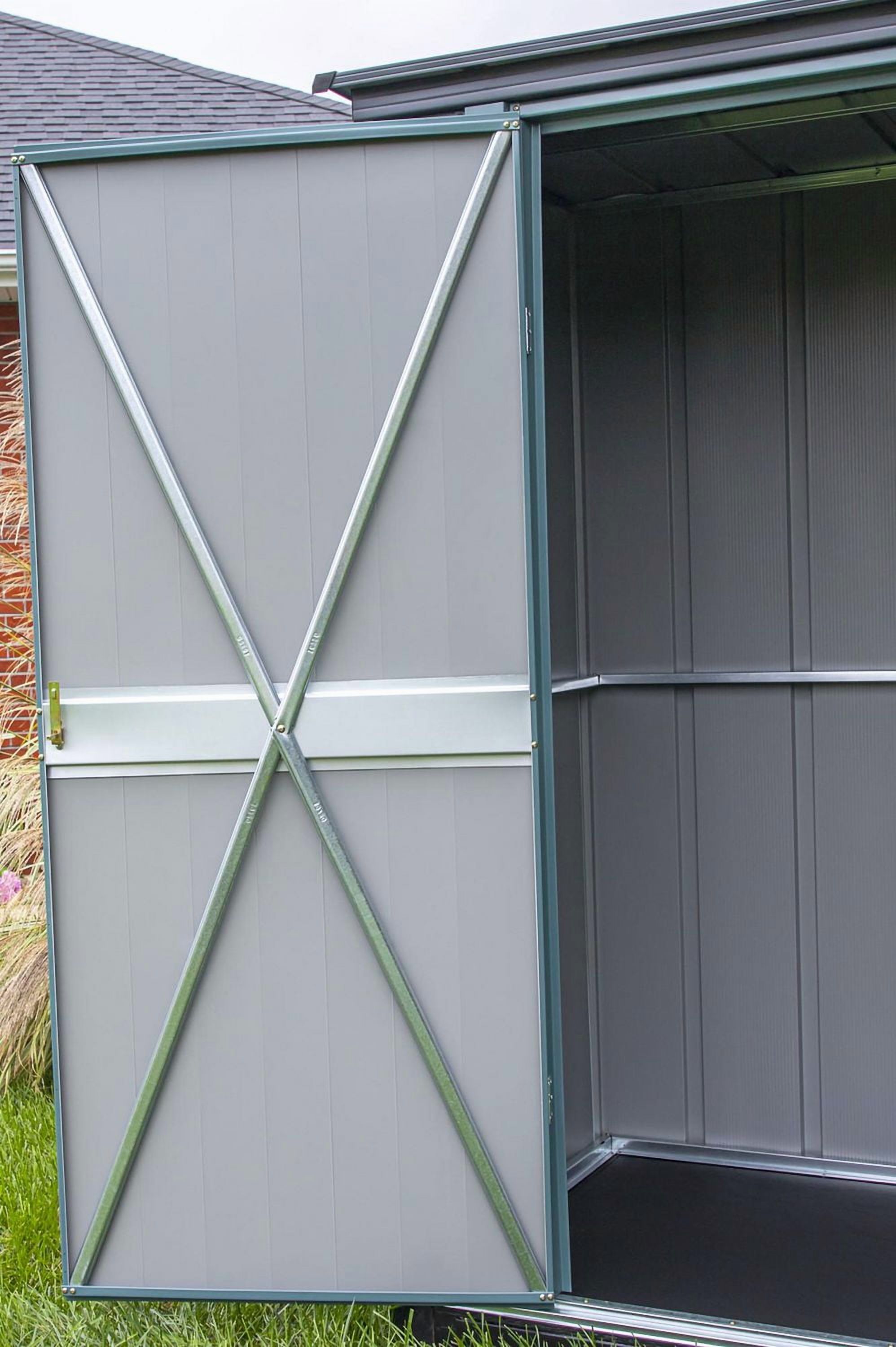 Abri de terrasse Spacemaker, 4 x 3, baie de genévrier
