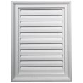 thumbnail image 1 of Ekena Millwork GVVE18X23D Gable Vent, 18"W x 23"H, Factory Primed White, 1 of 2