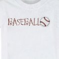 thumbnail image 3 of Boys Girls Summer Tops Tees Baseball Cartoon Print Solid Color Short Sleeved T Shirt Spring Shirts For Boy 4-6 T, 3 of 3