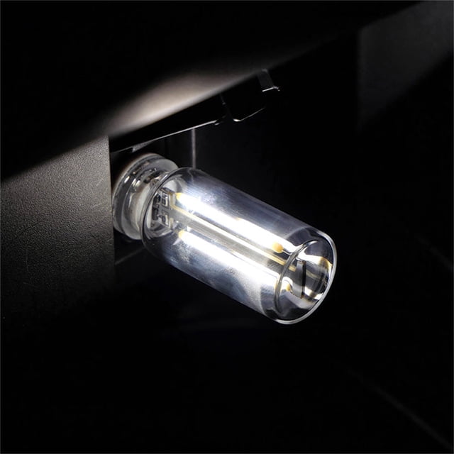 Lisbinx USB LED Car Mood Lights 6 Colors Plug-In Interior Lighting Touch Control