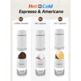 thumbnail image 2 of Machine à Café Portable 3 en 1 Eau Chaude/froide Cafetière Espresso Manuelle pour Capsules et Moulu Cafetière à Pression Manuelle Randonnée Voyage, 2 of 6