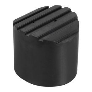 Unique Bargains 3.5'/90mm Pieds antidérapants d'échelle pour la protection des ardeurs pliables télescopiques, noir, paquet de 1