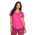 thumbnail image 1 of George Women's Scoop Neckline Sleep Tee, 1 of 6