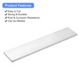 thumbnail image 4 of Unique Bargains Square Aluminum Flat Bar, 2 Pack 1/4' Thickness 2' Width 10' Length, 4 of 5