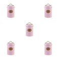 thumbnail image 1 of Wweixi Transparent Tea Jars For Storing And Displaying Favorite Tea Leaves Food Grade Metal Kitchen Storage Jars Jars Kitchen Pink tea 5Set, 1 of 6