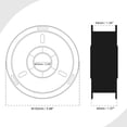 thumbnail image 2 of Unique Bargains 3D Printer Filament 1.75mm TPU Filament Dimensional Accuracy +/- 0.05mm Red, 2 of 7