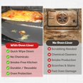 thumbnail image 3 of Non-Stick Oven Protector Mat - Heavy Duty Nonstick Oven Rack Liners to Protect Convection, Electric, Gas, & Microwave Ovens - BPA & PFOA Free Heat Resistant Baking Mat, 3 of 6
