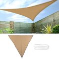 thumbnail image 4 of Shade Sail, Swimming Pool Sun Sail   For Outdoor 3 Corners, 4 of 8