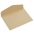 thumbnail image 4 of Unique Bargains Blank Mini Envelopes, Storage Card Holder, Brown, 100 Count, 100 Pack, 4 of 6