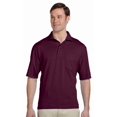 thumbnail image 2 of Jerzees Mens SpotShield Short Sleeve Pocket Jersey Sport Shirt, XL, True Red, 2 of 5