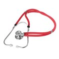 thumbnail image 3 of Professional Stethoscope Medical Double Dual Head Colorful Multifunctional Stethoscope Health Care Red, 3 of 9