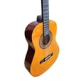 thumbnail image 4 of Guitare Classique Format 3/4 pour Enfants et Débutants – Guitare Acoustique Ambre Naturelle, Cordes en Nylon, Trousse de Départ avec Sac, Pics, Tableau des Accords, Support, Accordeur, Capo, Ensemble de Cordons, Sangle Ambre, 4 of 8