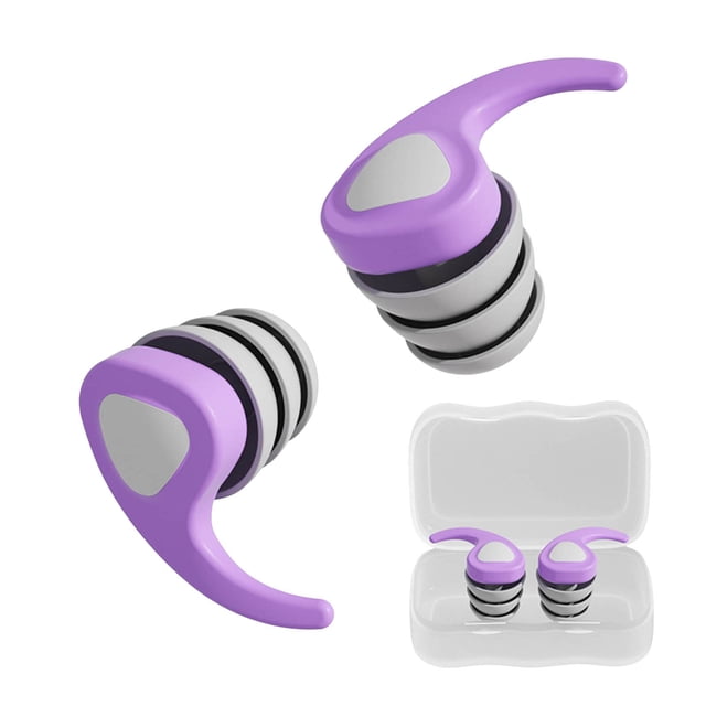 Bouchons d'Oreilles en Silicone pour Réduction de Bruit et Eau